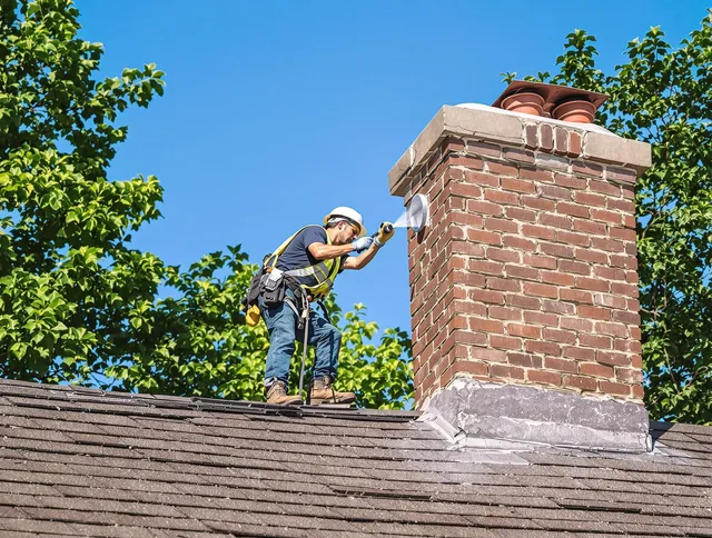 Glocester Chimney Sweep performing an inspection with advanced tools in Glocester, RI
